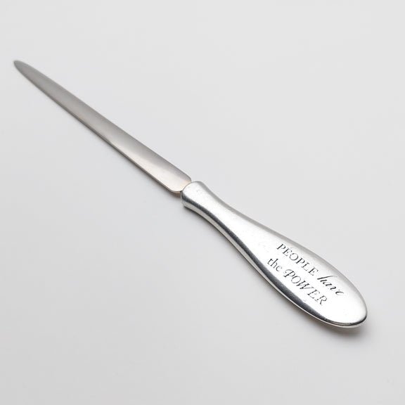 1776 Letter Opener - People Have the Power - The Weitzman Museum Store - LO-PHP