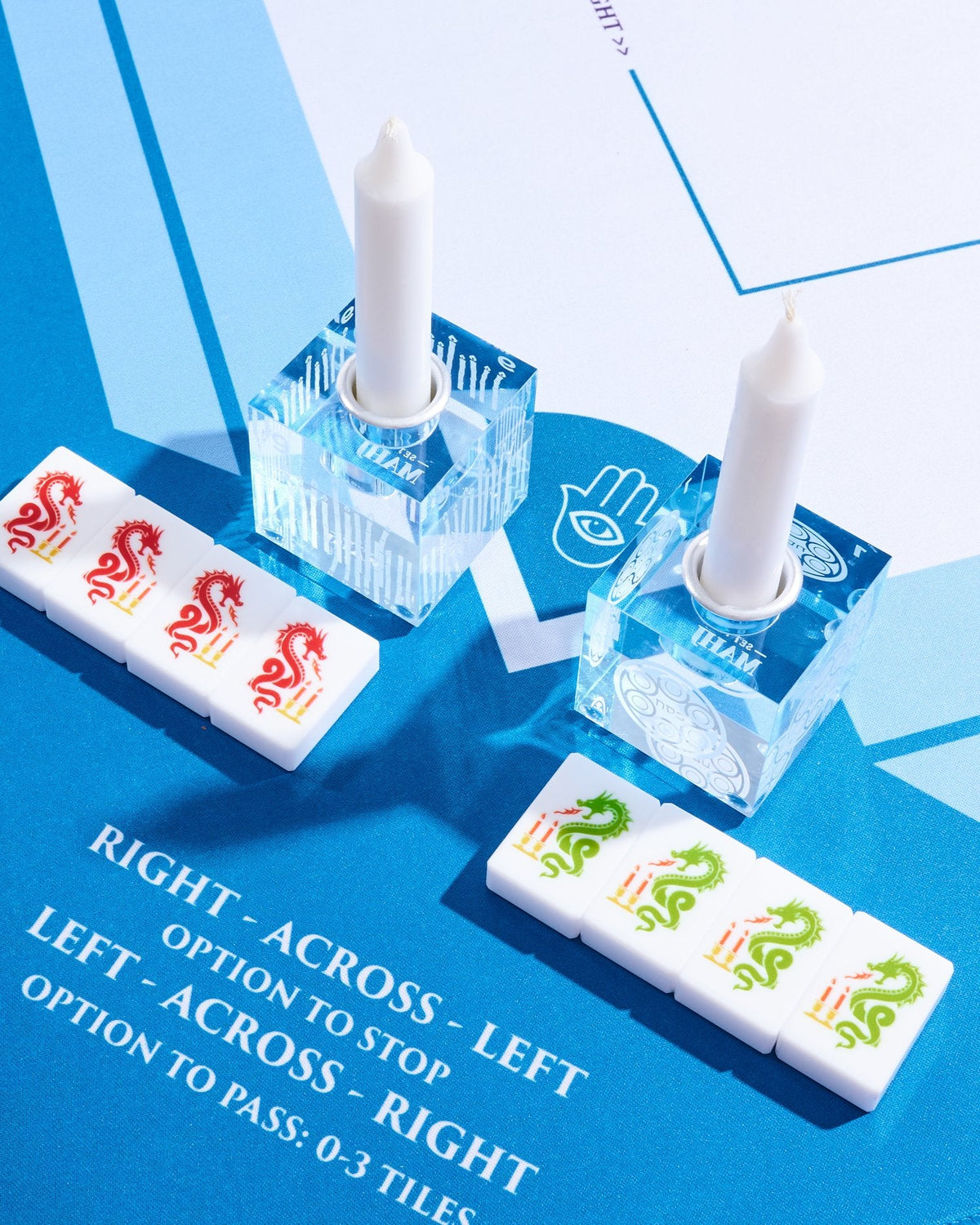 Dot Bam Shabbat Candle Holders - The Weitzman Museum Store -