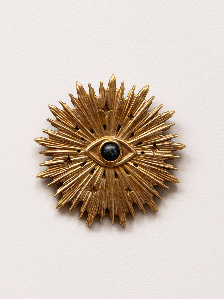 Evil Eye and Golden Halo Hanging Wall Decor - The Weitzman Museum Store - 37310