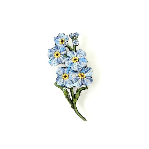 Forget Me Not Brooch Pin - The Weitzman Museum Store -