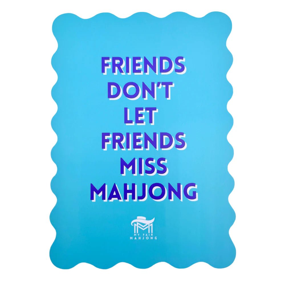 Friends Mahjong Shuffle Card - The Weitzman Museum Store - SHS