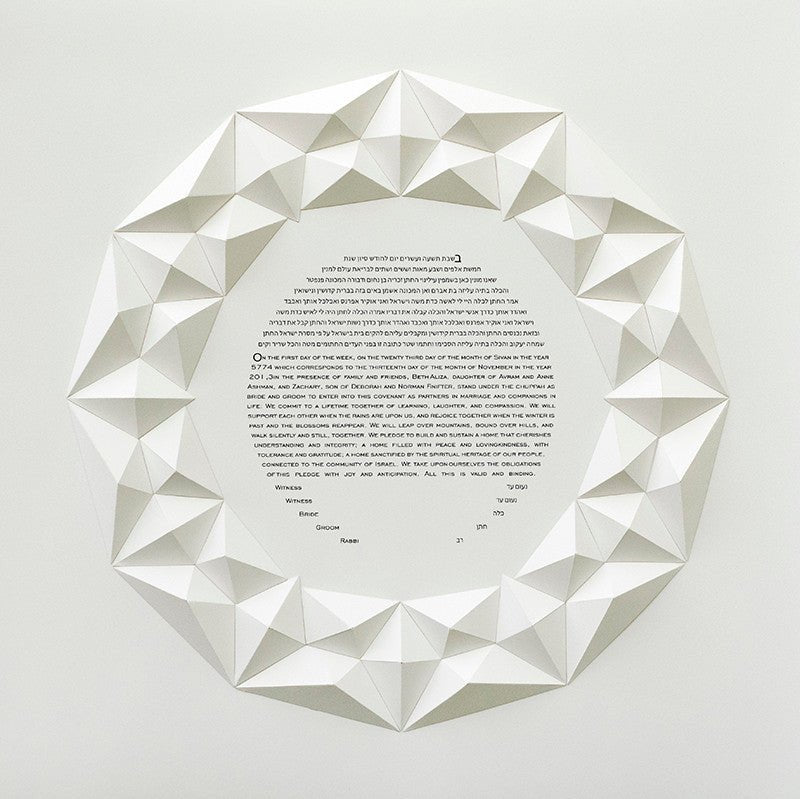 Friendship Ketubah by Melanie Dankowicz - The Weitzman Museum Store -
