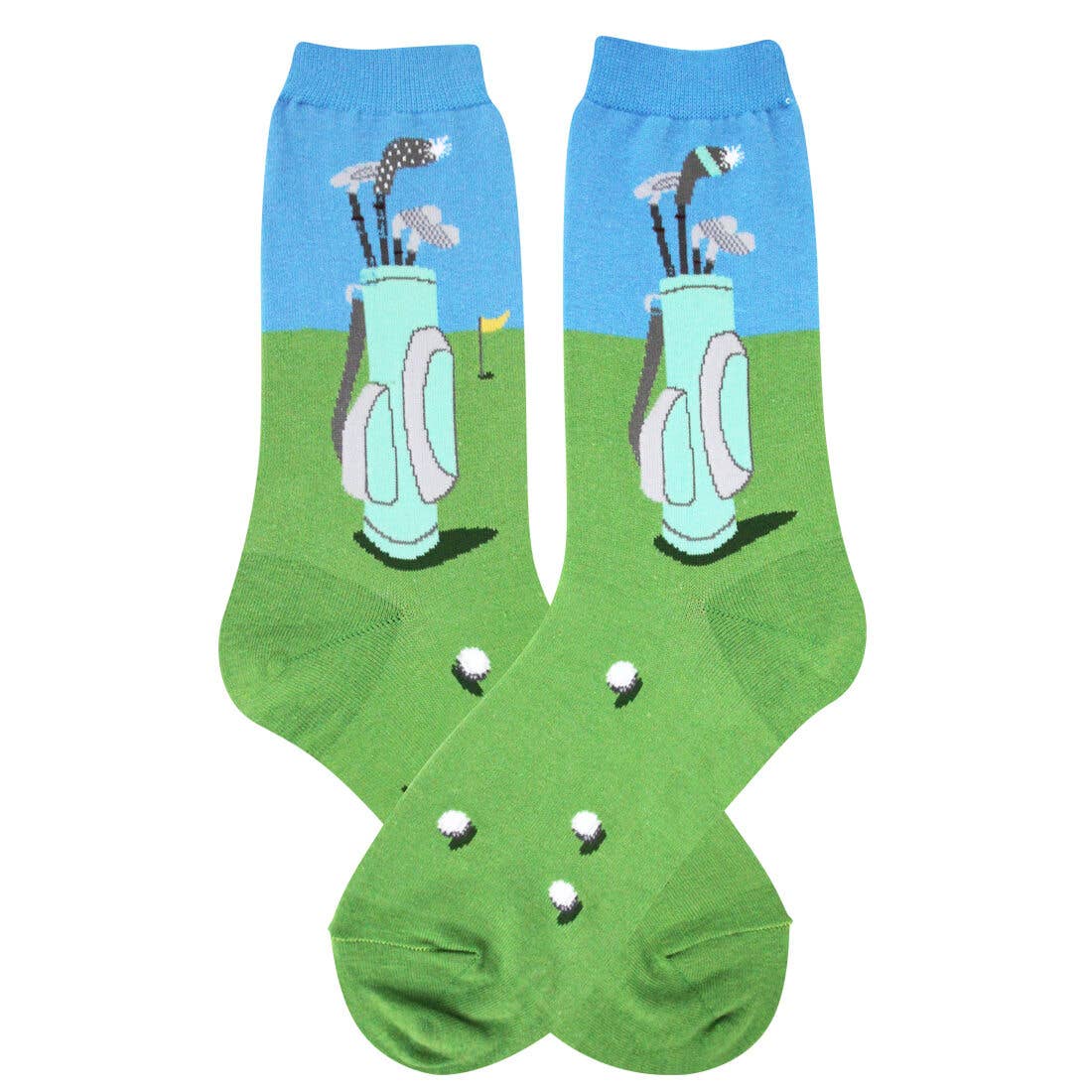 Golfbag Women's Socks - The Weitzman Museum Store - 6980