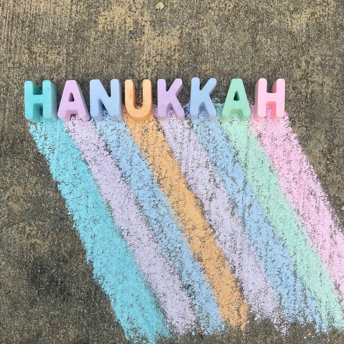 Hanukkah Sidewalk Chalk - The Weitzman Museum Store -