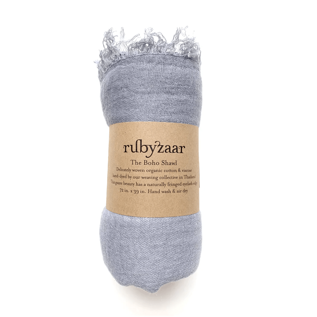 Light Grey Shawl - The Weitzman Museum Store -