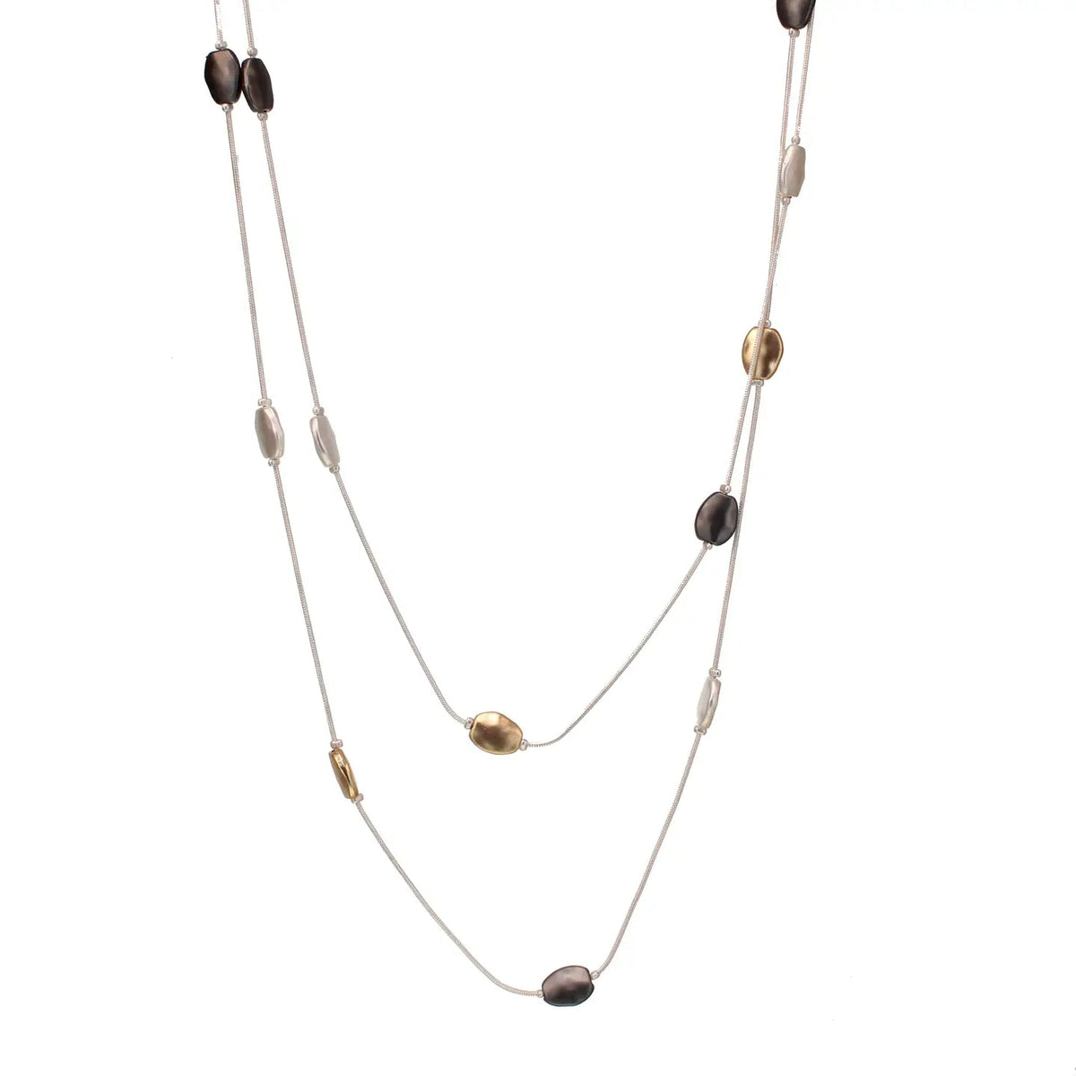 Long Pebbles Necklace - The Weitzman Museum Store - 95-n856sgb