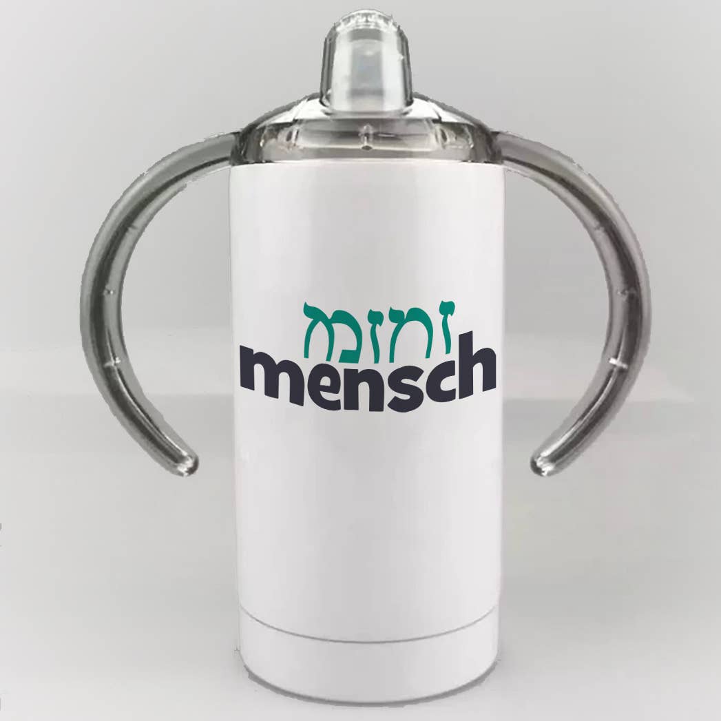 Mini Mensch Sippy Cup with Handles - The Weitzman Museum Store - MINI177