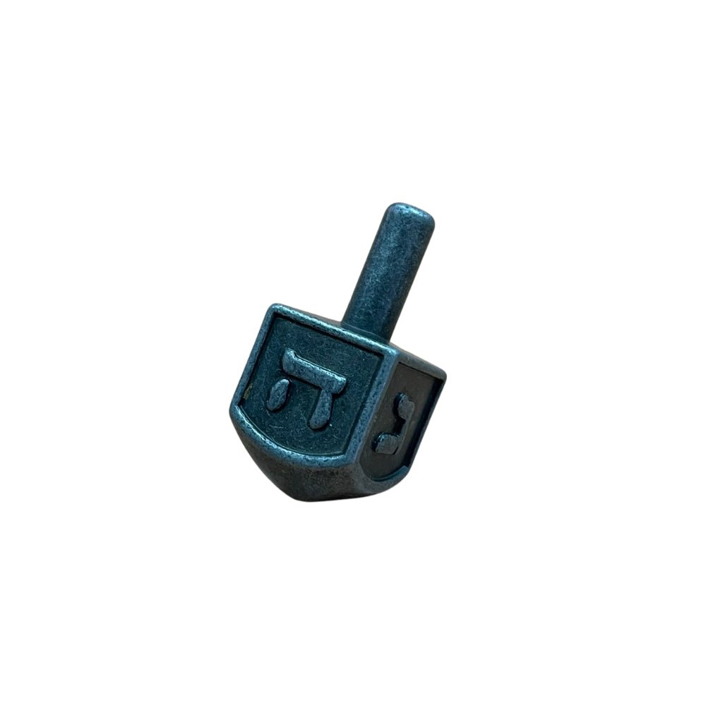 Pewter Colorful Dreidel - The Weitzman Museum Store - MCDR07