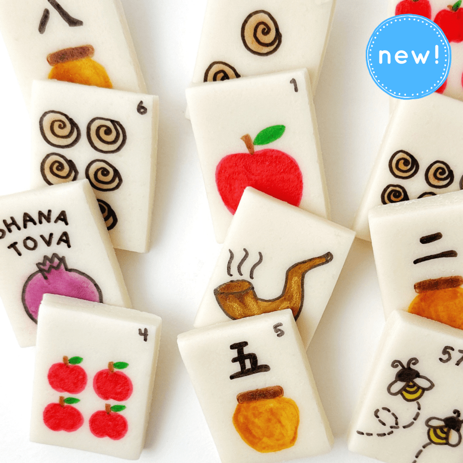 Rosh Hashanah Mahjong Tiles - The Weitzman Museum Store - sku - 46580504559841