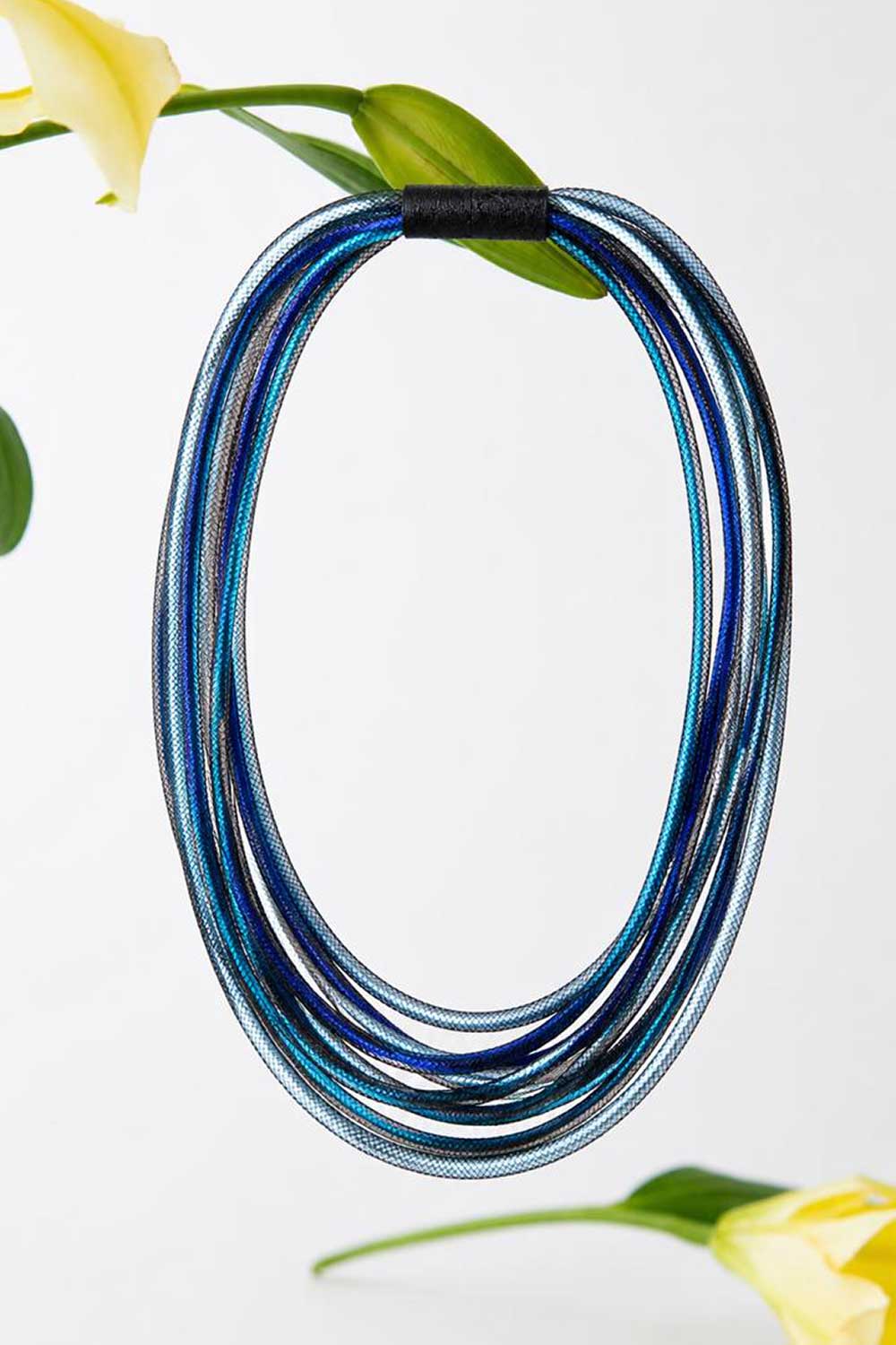 Round Life Necklace - Cool Colors - The Weitzman Museum Store - LF16CC-JN