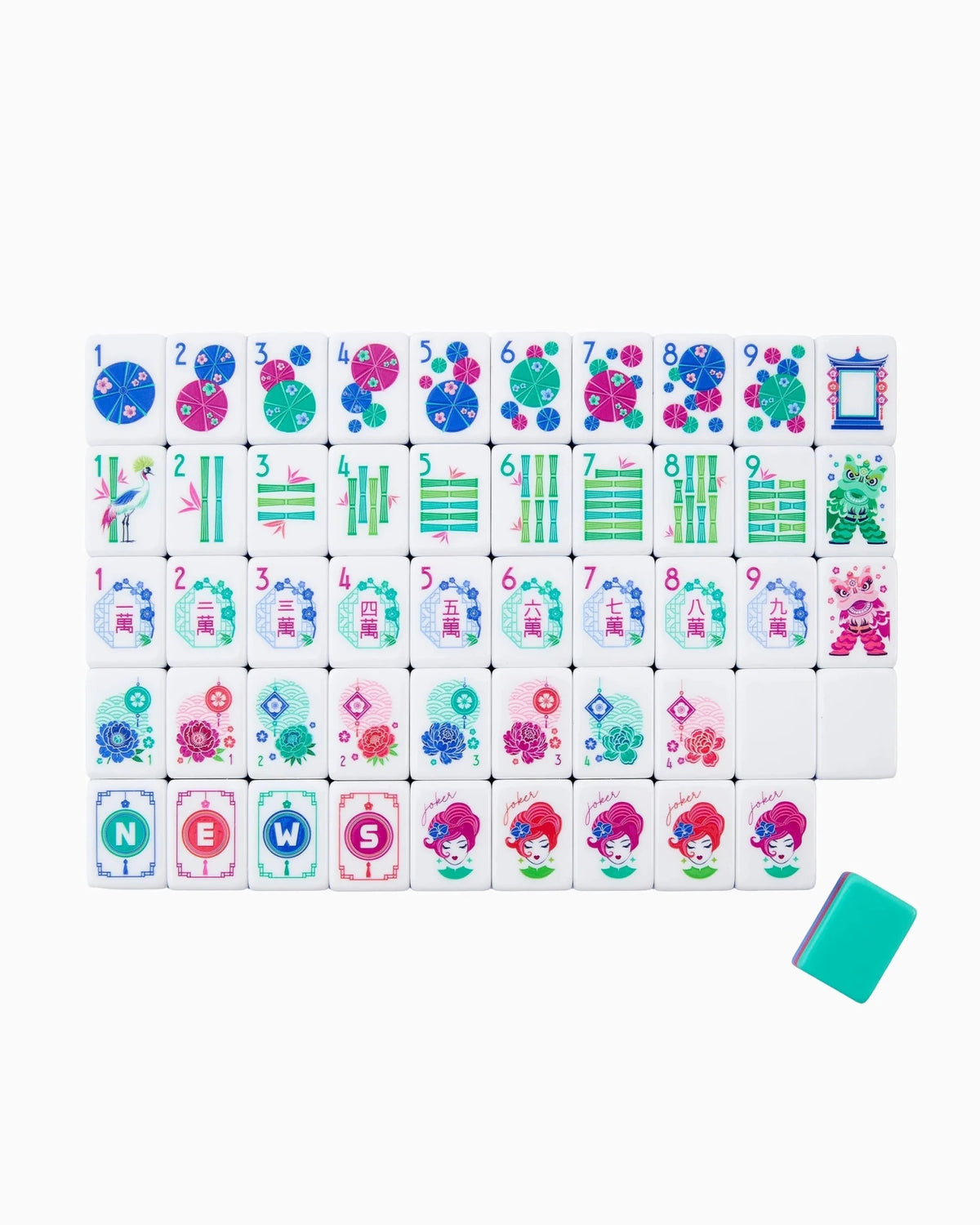 Seabreeze Mahjong Tiles - The Weitzman Museum Store - OMM527