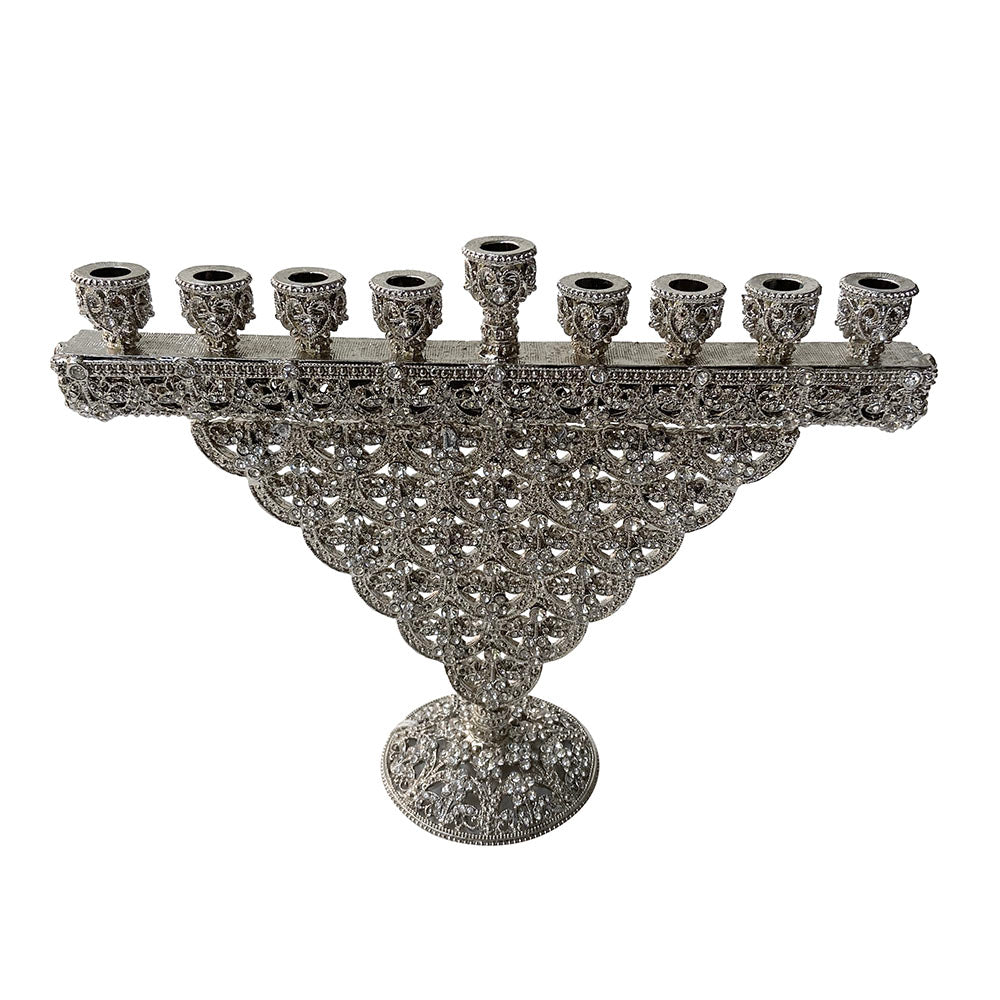 Silver Sinclair Menorah - The Weitzman Museum Store - 7 - 847384015963