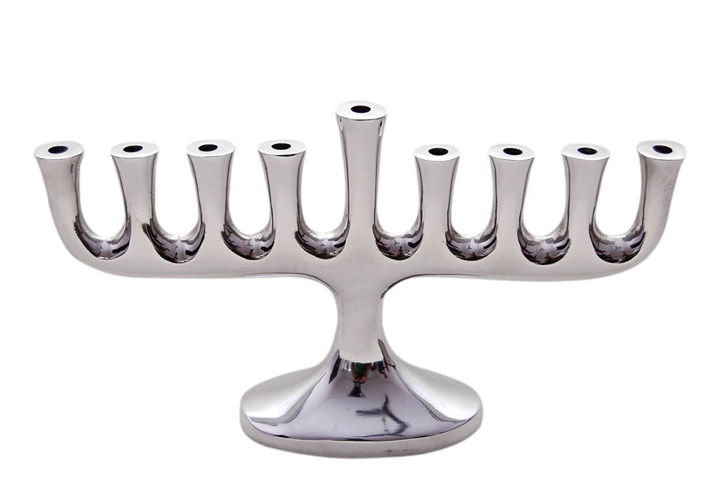Sleek Modern Menorah - The Weitzman Museum Store - ZJ-TIF-MEN