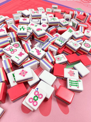 Spring Mahjong Tiles