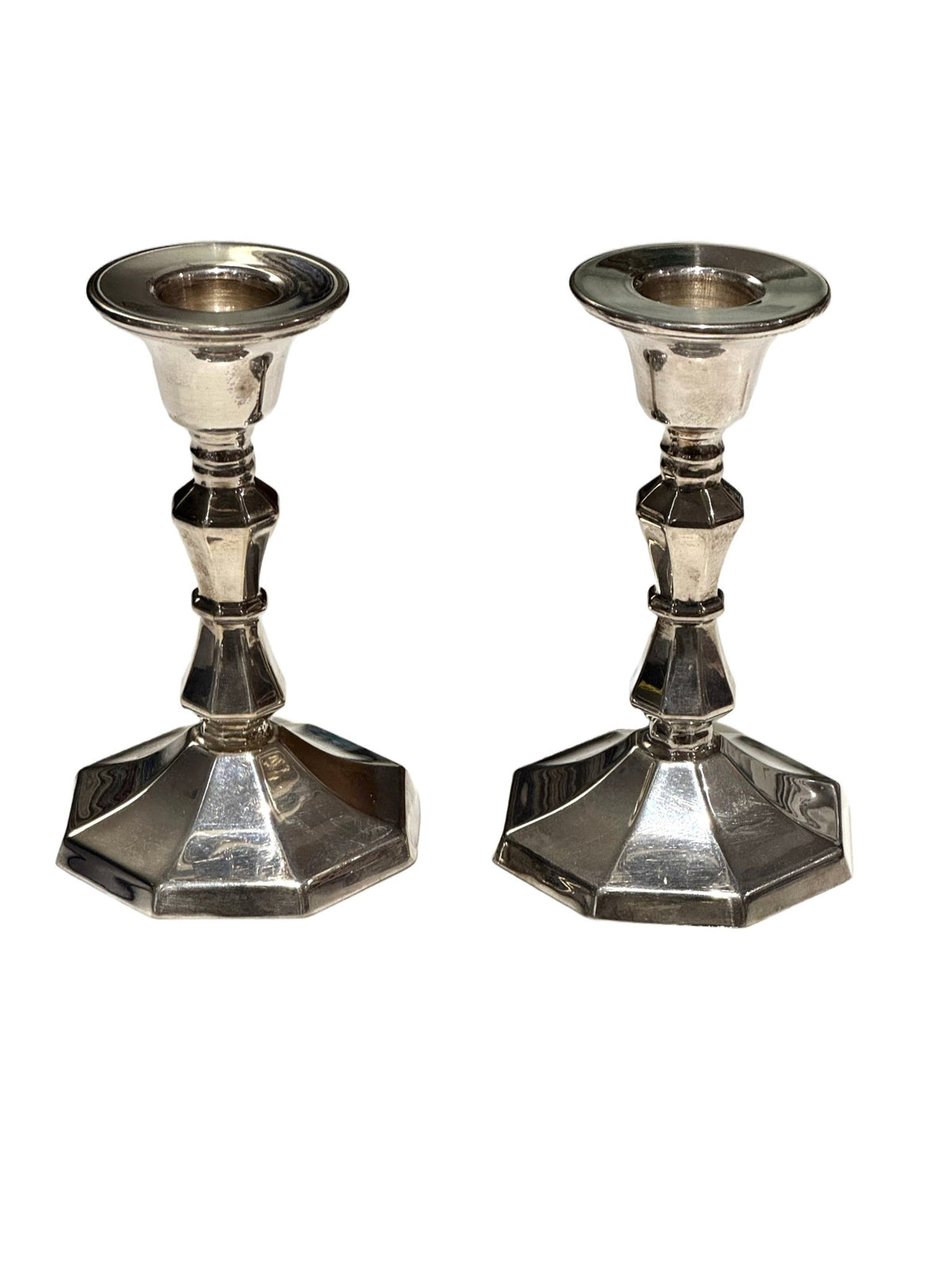 Sterling SIlver Shabbat Candlesticks - The Weitzman Museum Store - 7 - 847384007359