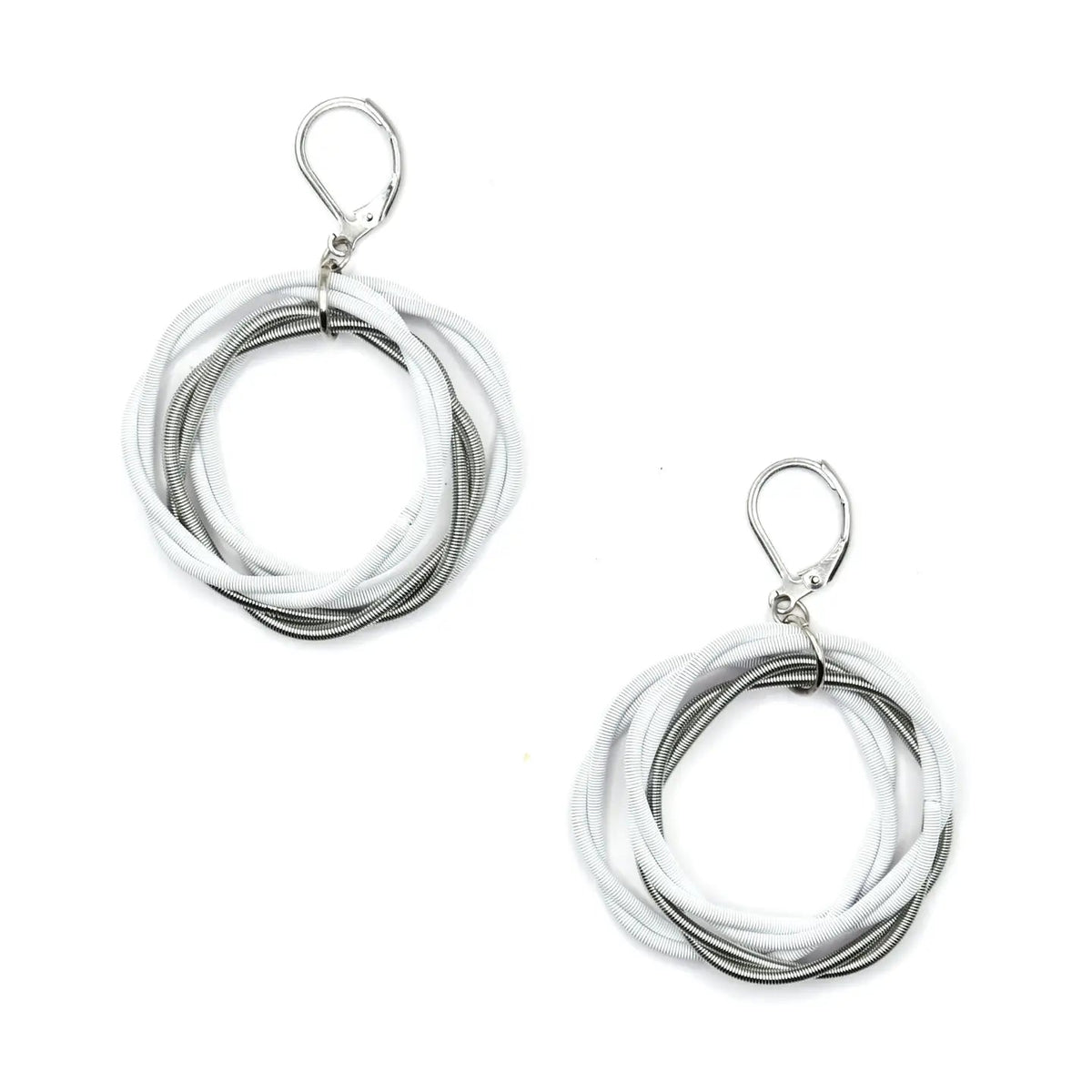 Twisted Loop Earrings - The Weitzman Museum Store - L63B - E