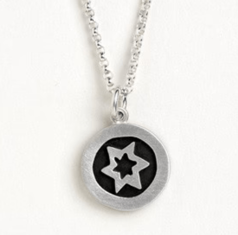 Vignette Star of David Pendant - The Weitzman Museum Store -