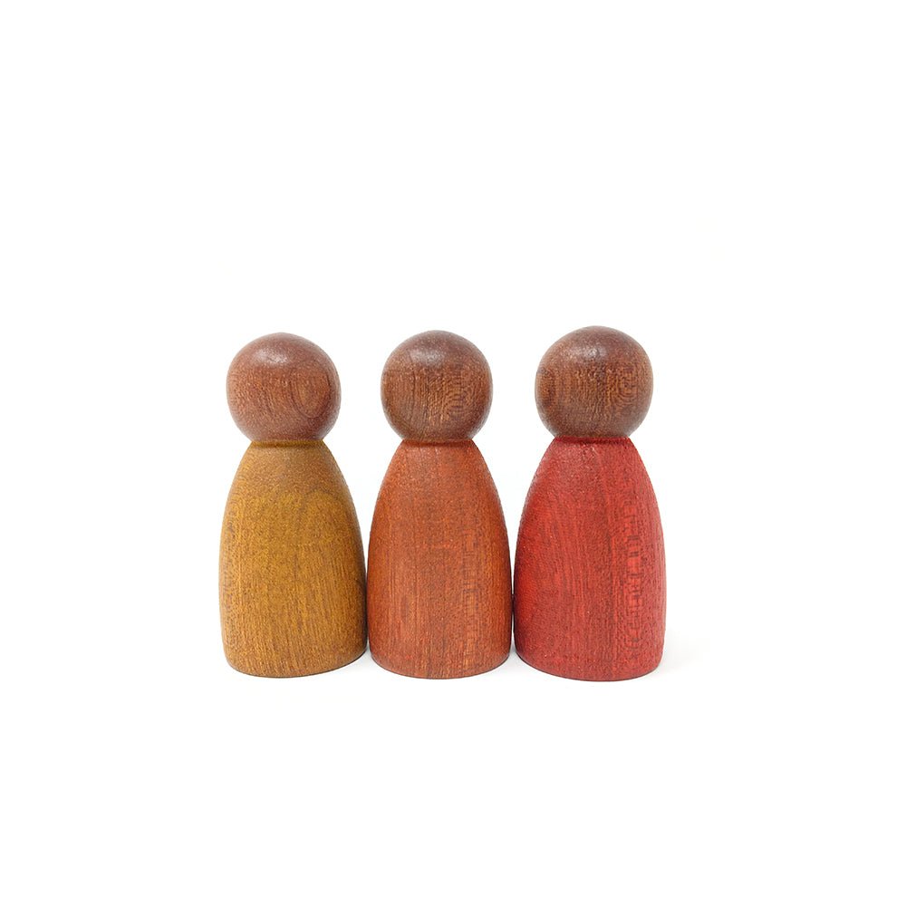 Warm Dark Nins (set of 3) - The Weitzman Museum Store - CGR18188B