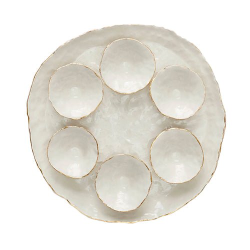 Isabel Ceramic Seder Plate - The Weitzman Museum Store - 7-847384009436