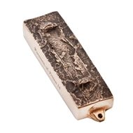 Mi Polin Bronze Mezuzahs - The Weitzman Museum Store