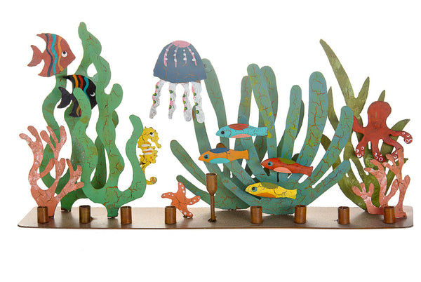 The Aquarium Menorah