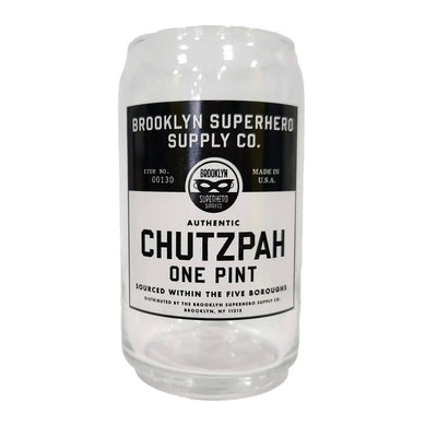 Chutzpah Superpower Pint Glass