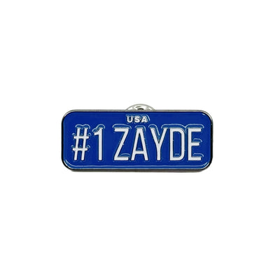 #1 Zayde Enamel Pin - The Weitzman Museum Store - zaydepin