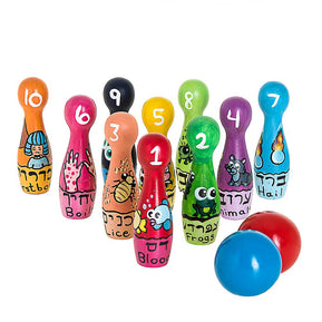 10 Plagues Wooden Bowling Set - The Weitzman Museum Store - 196