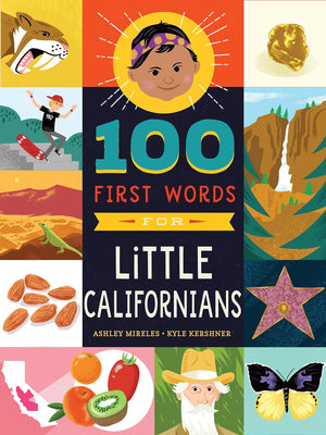 100 First Words for Little Californians - The Weitzman Museum Store - 9781641704571