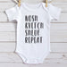 12 - 18 MO: Nosh Baby Onesie - The Weitzman Museum Store - NOSH151-12