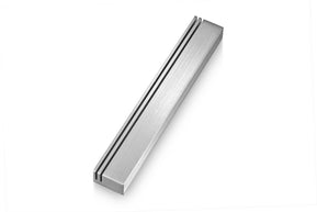 12MM Silver Rails Mezuzah - The Weitzman Museum Store - as12003