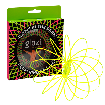 Glozi - Flow Toy - Glowing Yellow