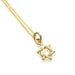 14k Yellow gold Petite Star of David Necklace - The Weitzman Museum Store - K-100 + chain