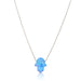 16" Opal Hamsa Pendant - The Weitzman Museum Store - 