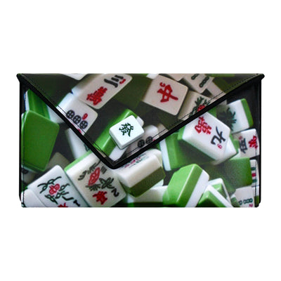 Mahjong Crossbody Clutch Bag - Handmade in USA