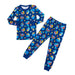 2024 Tie Dye Hanukkah Pajamas - The Weitzman Museum Store - TDH2