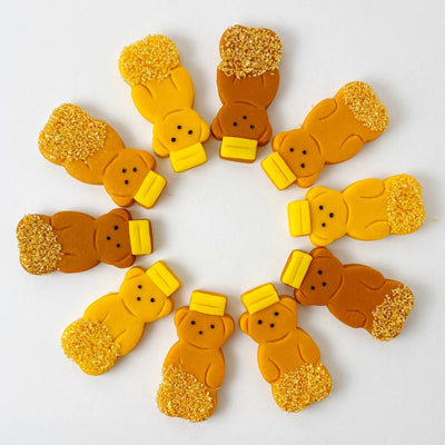 Gourmet Marzipan Rosh Hashanah Sprinkle Honey Bears
