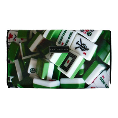 Mahjong Crossbody Clutch Bag - Handmade in USA