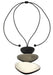 3 Piece Charcoal Resin Necklace - The Weitzman Museum Store - 7 - 847384017777