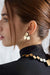 3 Squares Bauhaus Earrings - Gold - The Weitzman Museum Store - BH23GD-JE