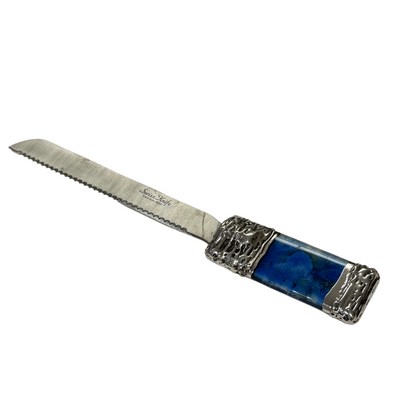 Blue & Silver Knife