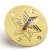 3D Star of David Dreidel in Cobalt or Gold - The Weitzman Museum Store - AS054