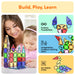 40 pc Nano Magnetic Building Tiles Construction Travel Set - The Weitzman Museum Store - PN01