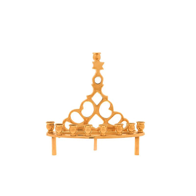 Brass Menorah - 20th Century Poland