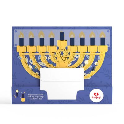 Menorah Giant Pop-up Gift