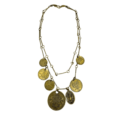 7 Coin Necklace - The Weitzman Museum Store - C187