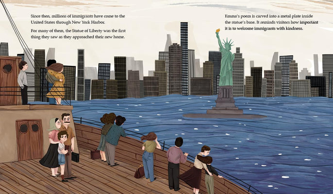 What Emma Wrote: The Woman Behind the Words on the Statue of Liberty by Ann Diament Koffsky