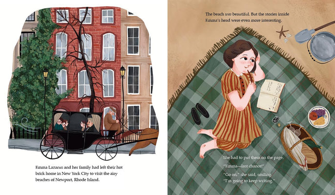 What Emma Wrote: The Woman Behind the Words on the Statue of Liberty by Ann Diament Koffsky