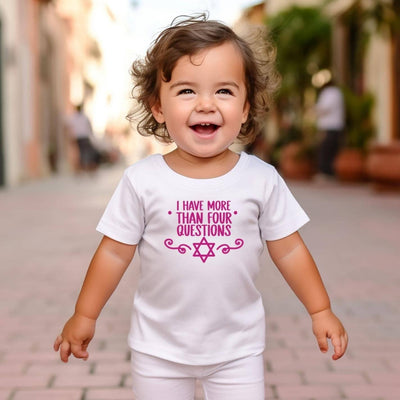 More Than Four Questions Passover Toddler Tee Shirt