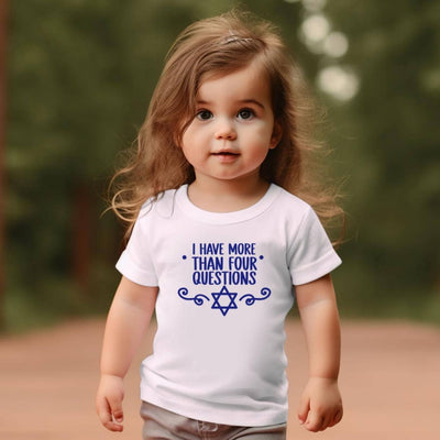 More Than Four Questions Passover Toddler Tee Shirt